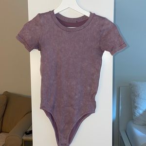 BARELY WORN ZARA Tee body suit size M